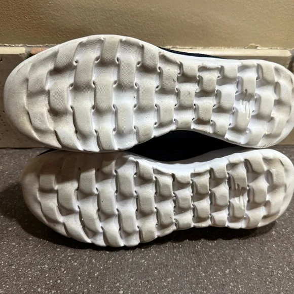 Skechers Go Walk Navy Blue Women's Shoes size 8 - Picture 6 of 7